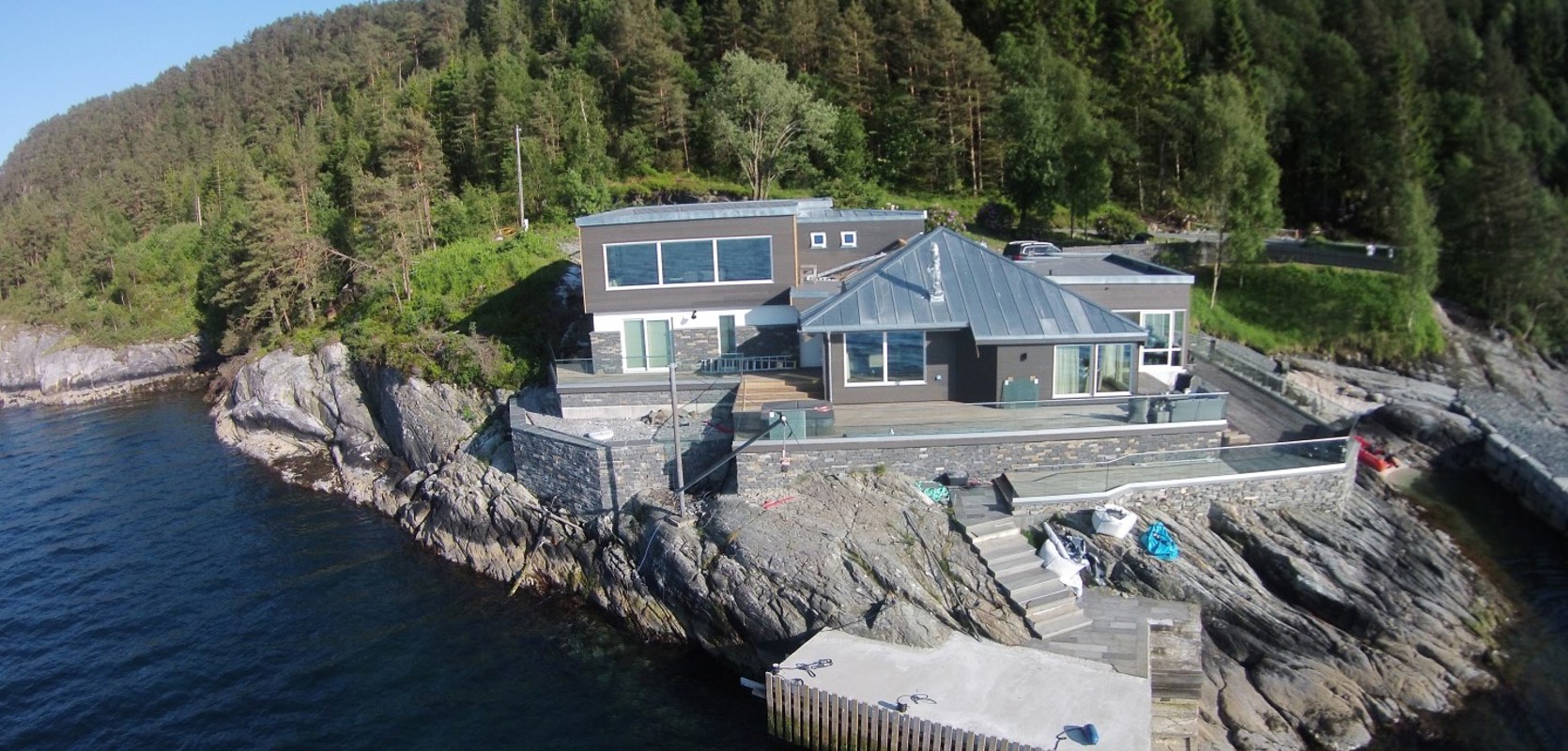 Fritidsbustad på Halsnøy 